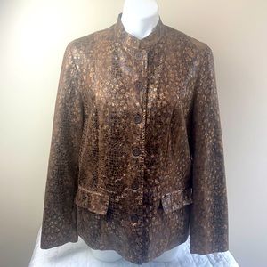 Alfred Dunner Metallic Blazer